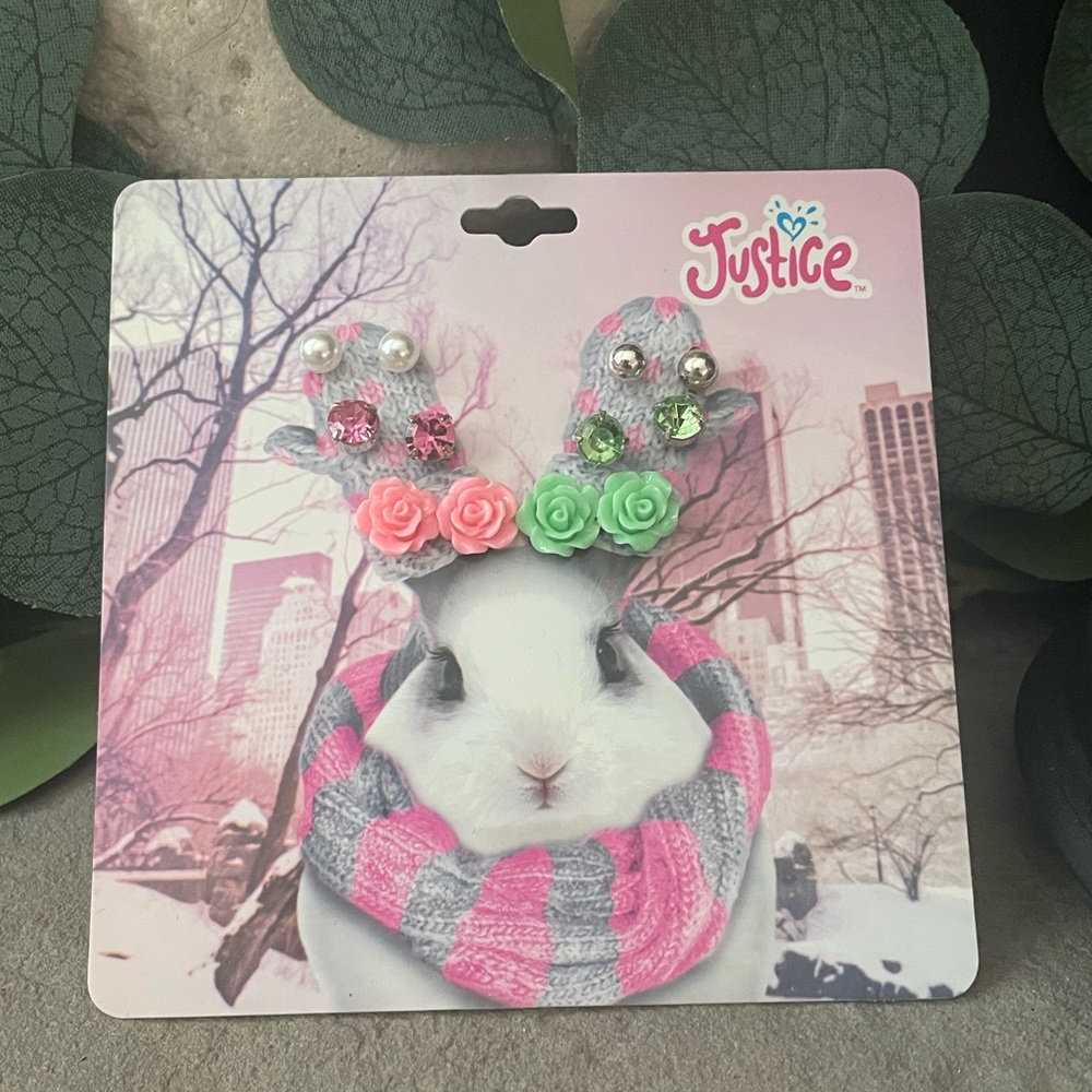 Justice Earring Set